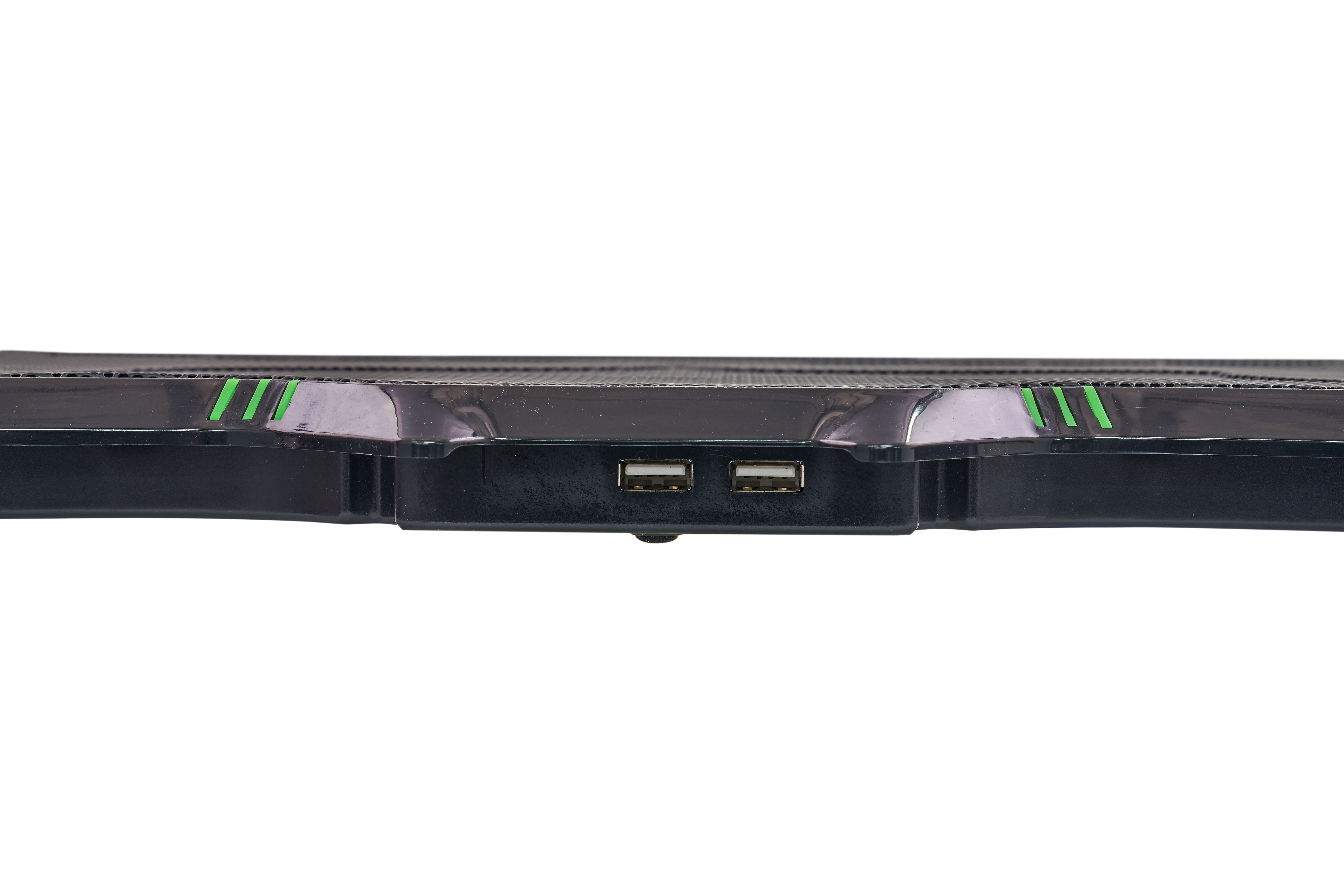 Подставка для ноутбука MIRU CP2001 Enigma <до 17.3",1000(>)-2200(<)±10%об/мин,LEDзелен,5Вт,1000мА,5В DC,охл-е:актив-е,шум 36дБ,3 ур-я выс-ы,4 вент-ра,2xUSB2.0,АБС+желез сетка,53CFM, кабель 60см>