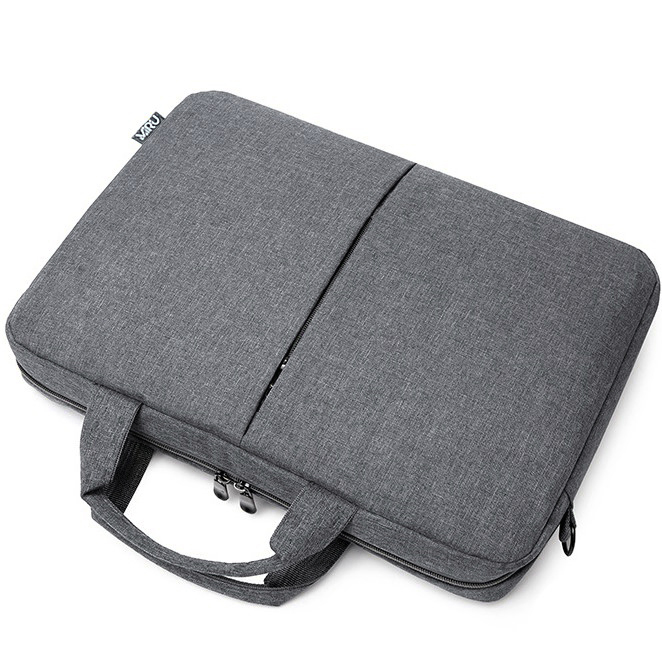 Сумка для ноутбука MIRU 1031 Elegance 15,6" серый <серая, внешний материал - полиэстер, подкладка - полиэстер>