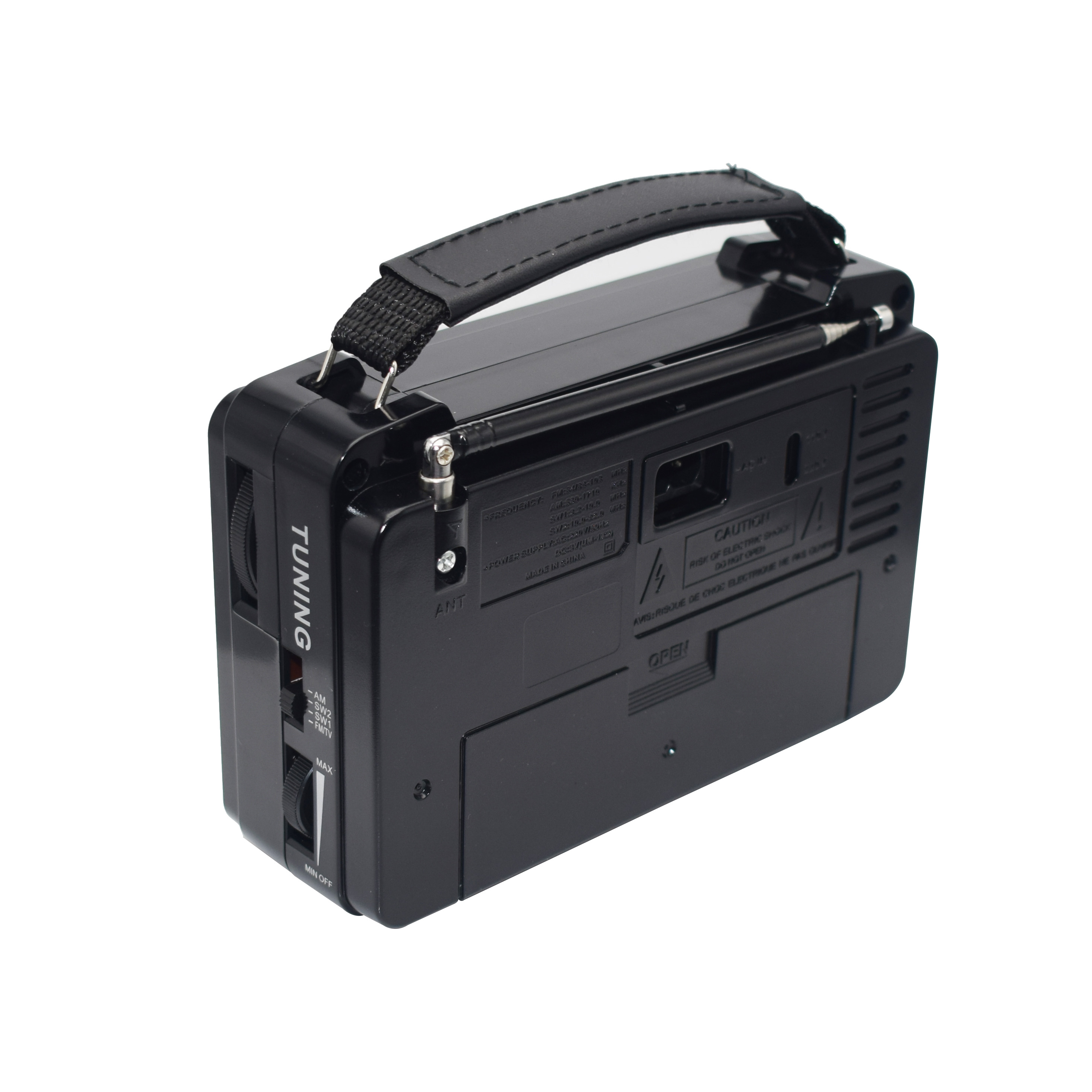Радиоприемник MIRU SR-1021 <AM/FM/SW, батареи питания^ 2*R20 (D) 3B, 220V-240V, 167*66*115мм>