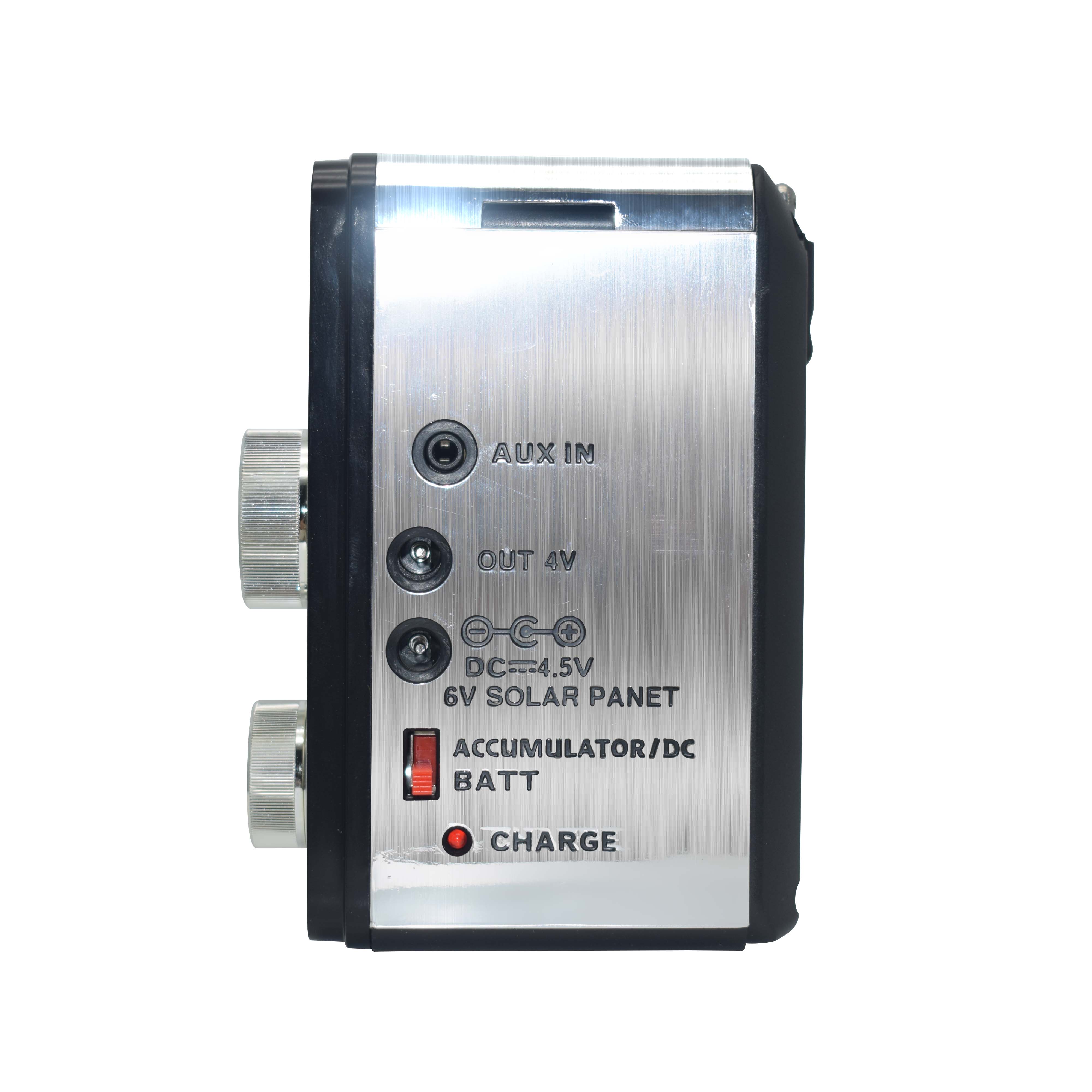 Радиоприемник MIRU SR-1020 <Портативный с ручкой, AM/FM/SW, USB/TF/microSD, AUX, встр.бат., 220V, фонарик, 17,4*9,4*13,2см>