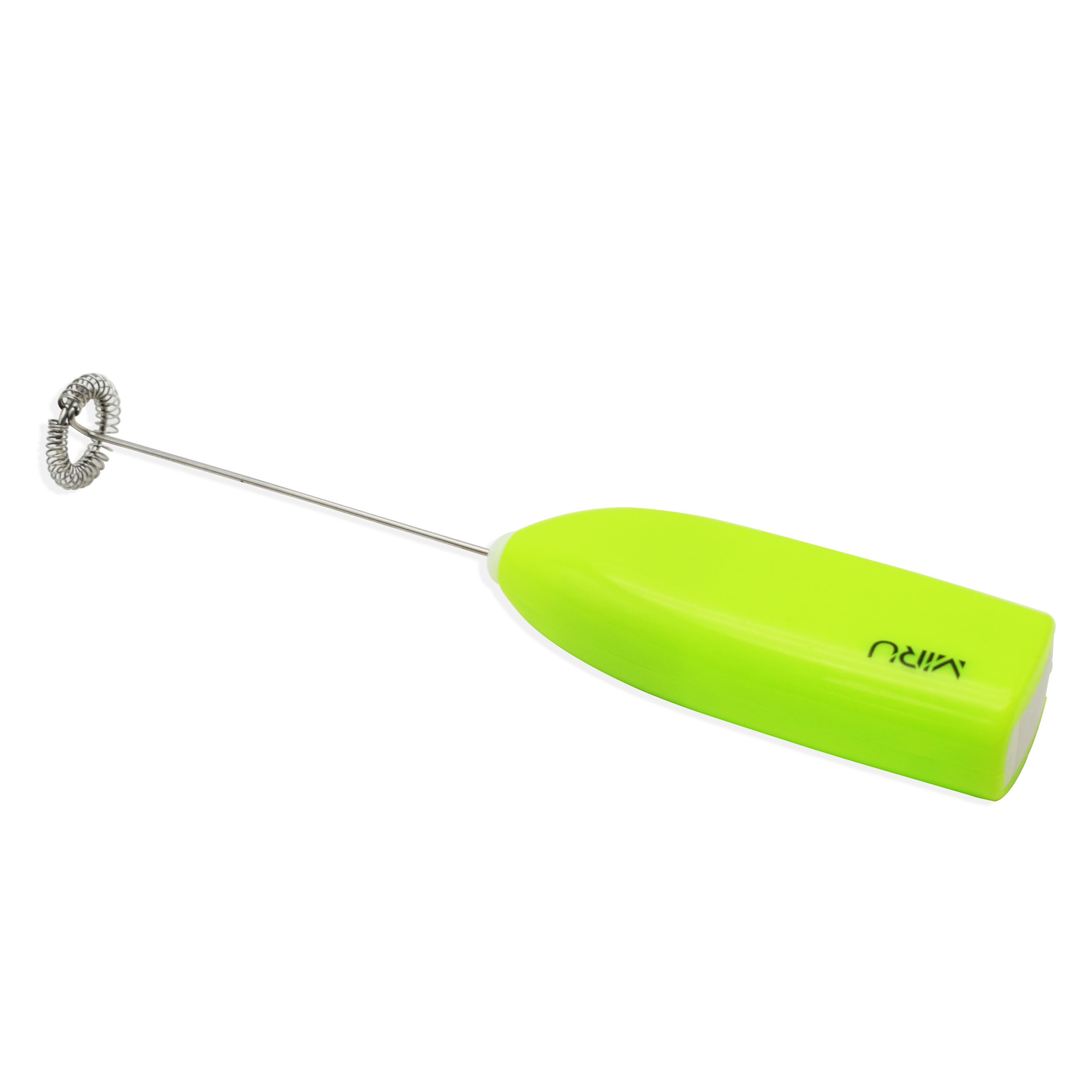 Капучинатор MIRU KA044 Milk Frother салатовый  <33*22*205мм, вес 43 гр., материал: пластик АBS+ нерж. сталь, питание: АА*2 (не входит в компл.)>