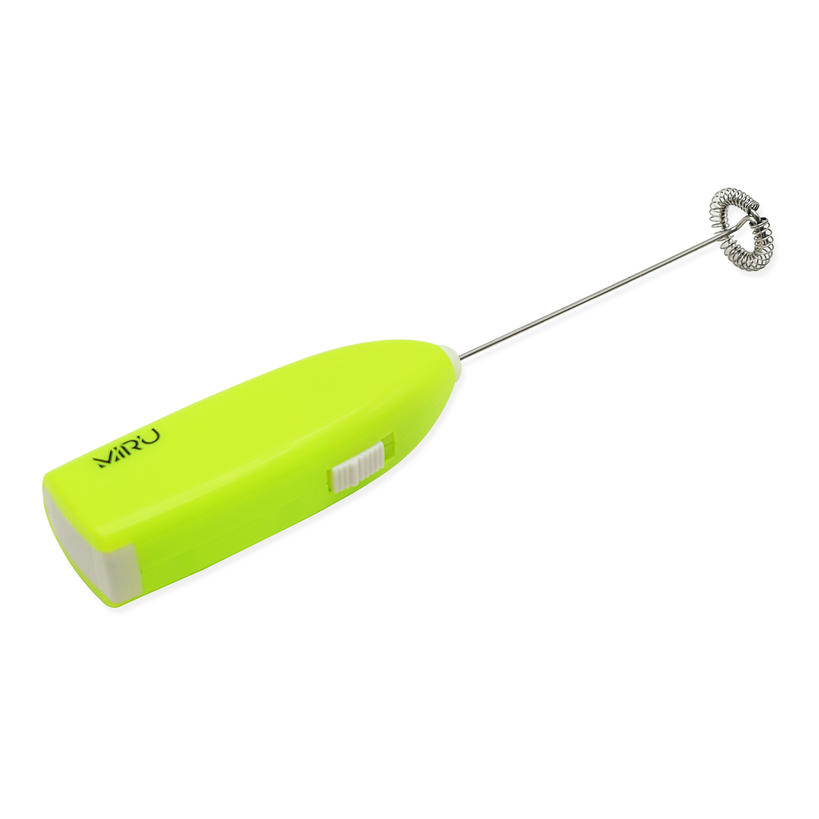 Капучинатор MIRU KA044 Milk Frother салатовый  <33*22*205мм, вес 43 гр., материал: пластик АBS+ нерж. сталь, питание: АА*2 (не входит в компл.)>