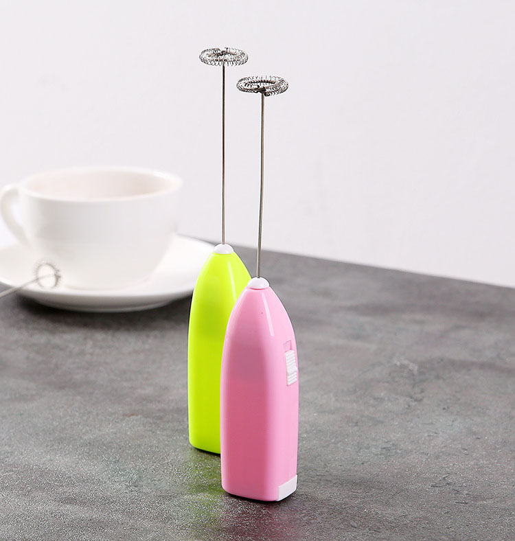 Капучинатор MIRU KA044 Milk Frother светло-розовый  <33*22*205мм, вес 43 гр., материал: пластик АBS+ нерж. сталь, питание: АА*2 (не входит в компл.)>