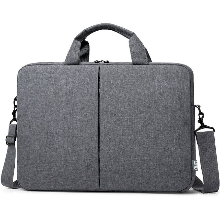 Сумка для ноутбука MIRU 1031 Elegance 15,6" серый <серая, внешний материал - полиэстер, подкладка - полиэстер>