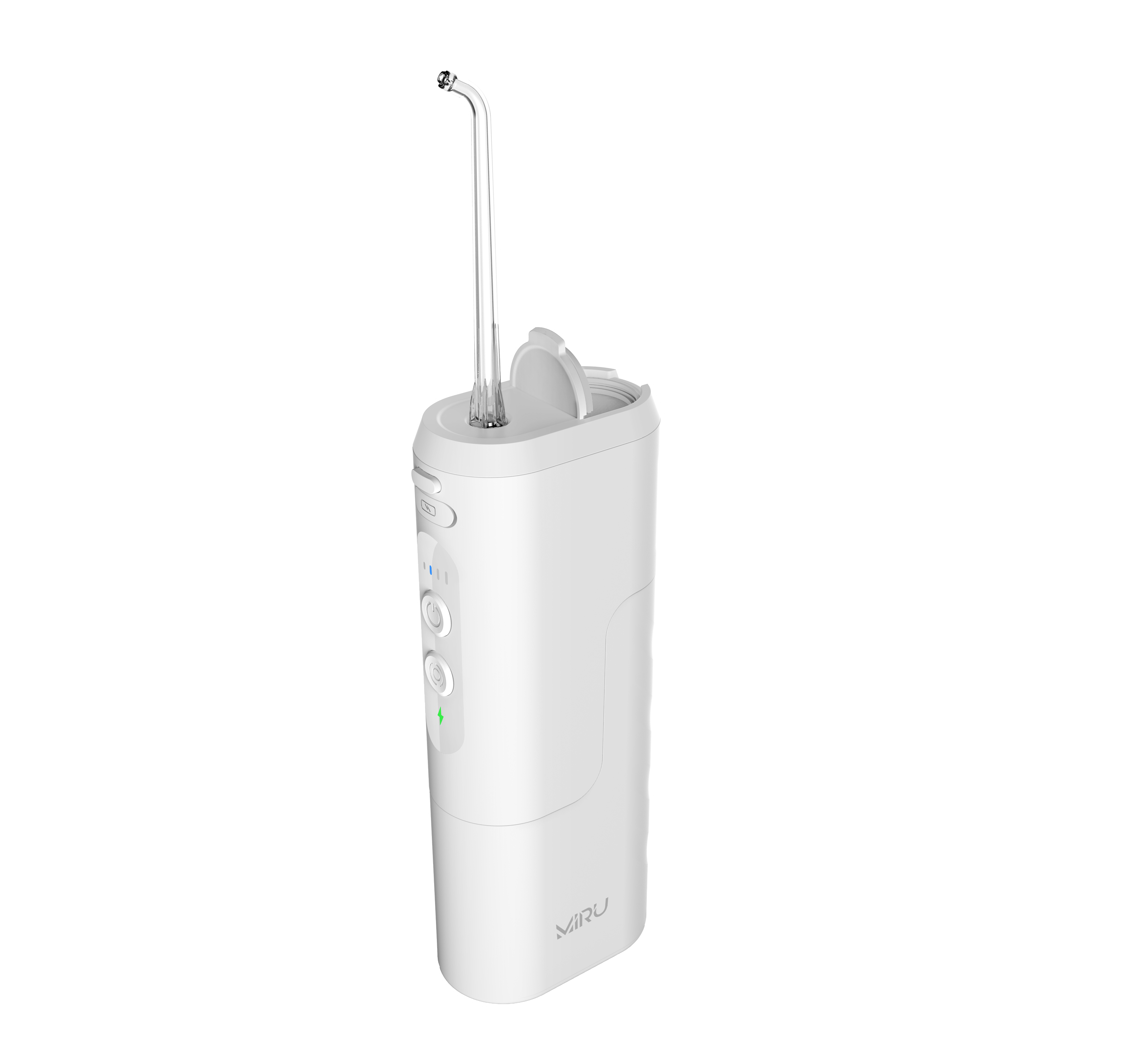 Ирригатор портативный мини для полости рта MIRU BIP-002 (белый) <160 мл,насадки - 4шт.,1100 мАч>