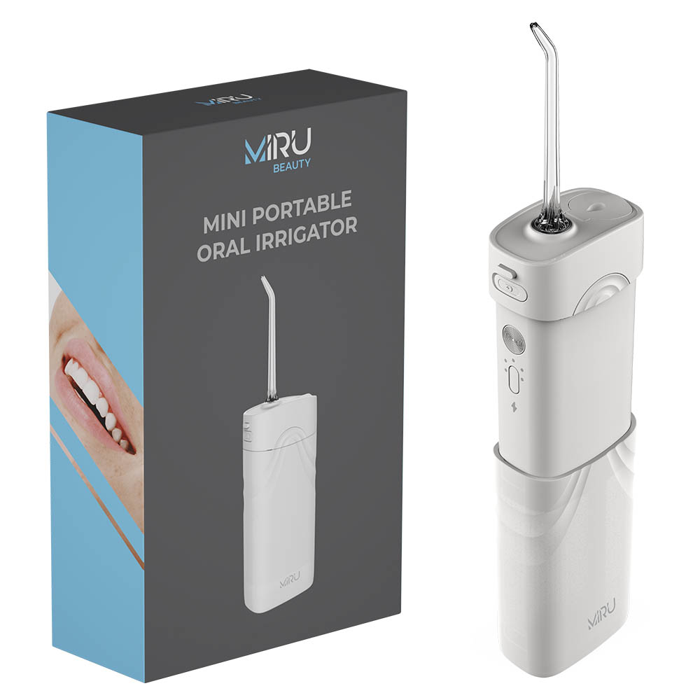 Ирригатор портативный мини для полости рта MIRU BIP-003 (белый)