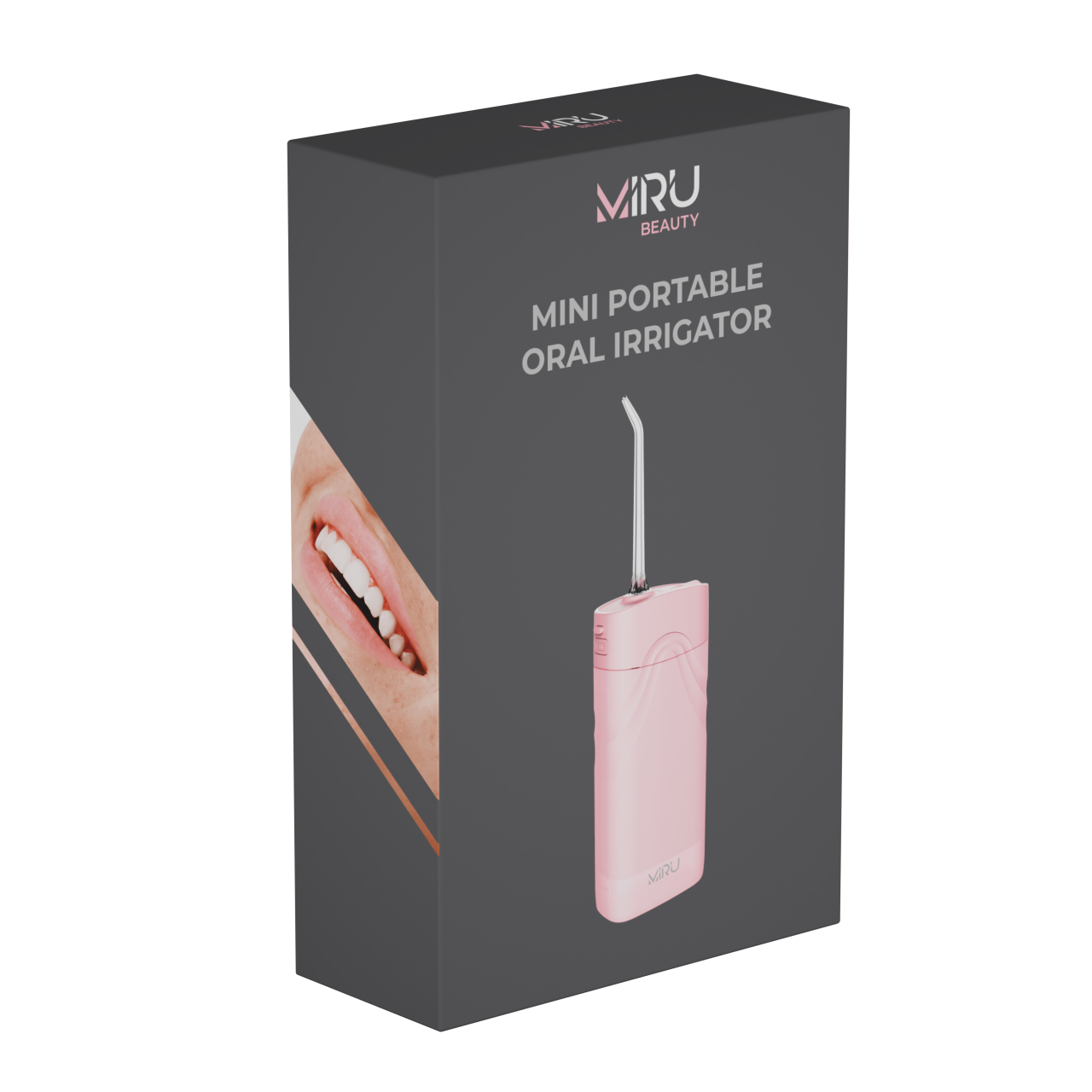 Ирригатор портативный мини для полости рта MIRU BIP-003 (розовый)