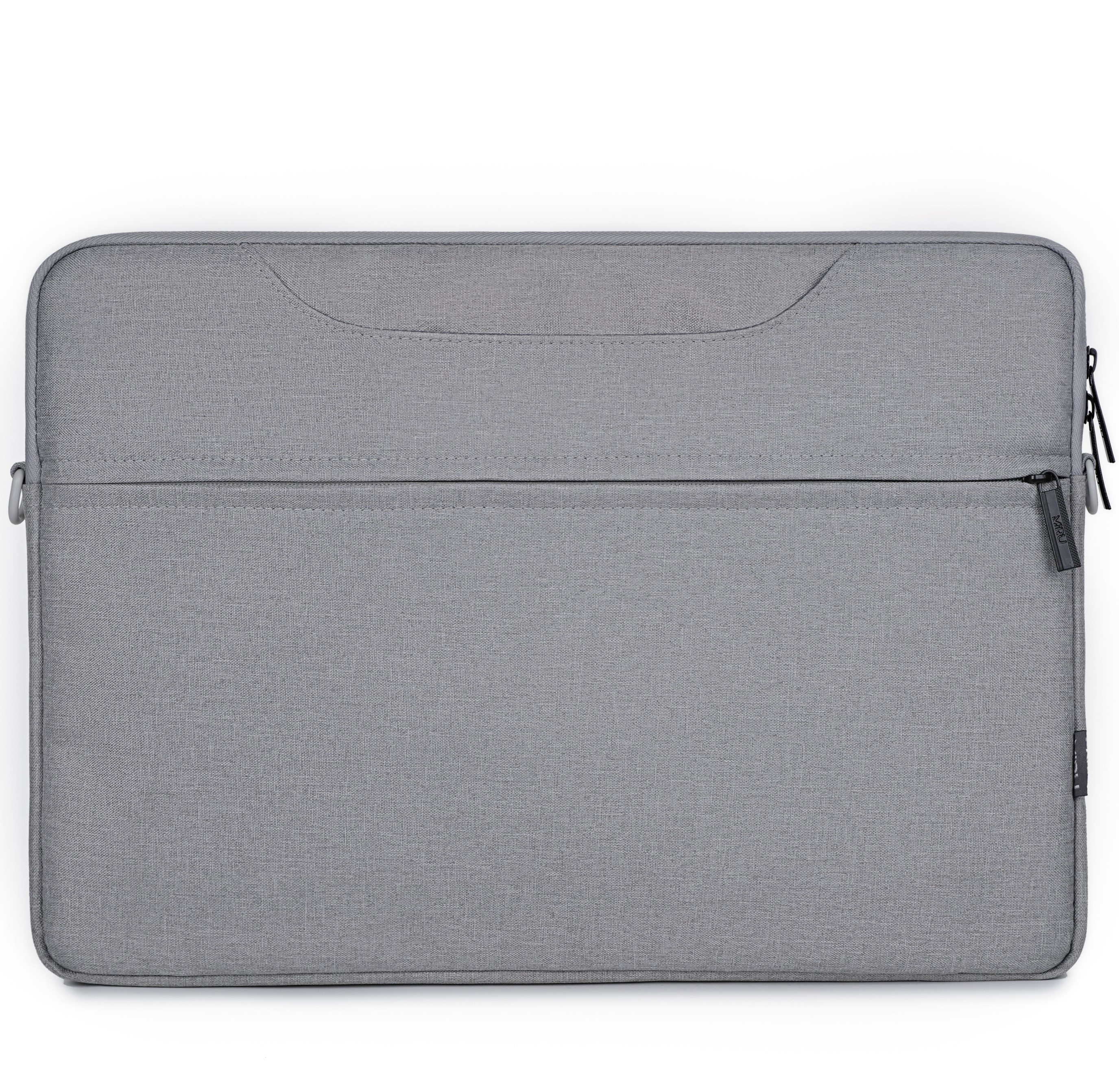 Сумка для ноутбука MIRU MLB-1044 Hiding 15.6" серый <серая, полиэстер, наличие наплечного ремня, подкладка - фланель, крепление для чемодана>