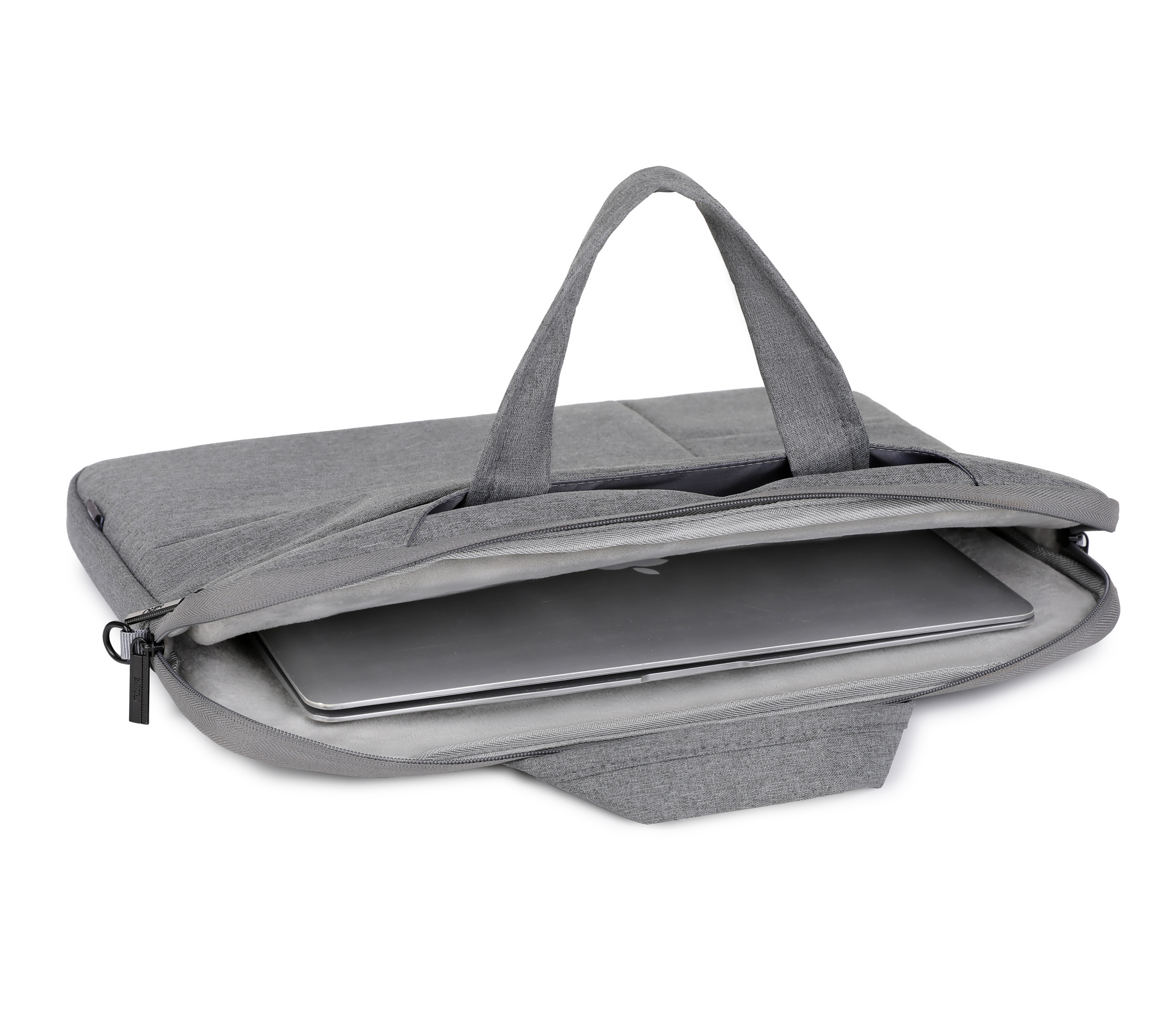 Сумка для ноутбука MIRU MLB-1047 Pockelot 17.3" серый <серая, полиэстер, наличие наплечного ремня, подкладка - фланель>