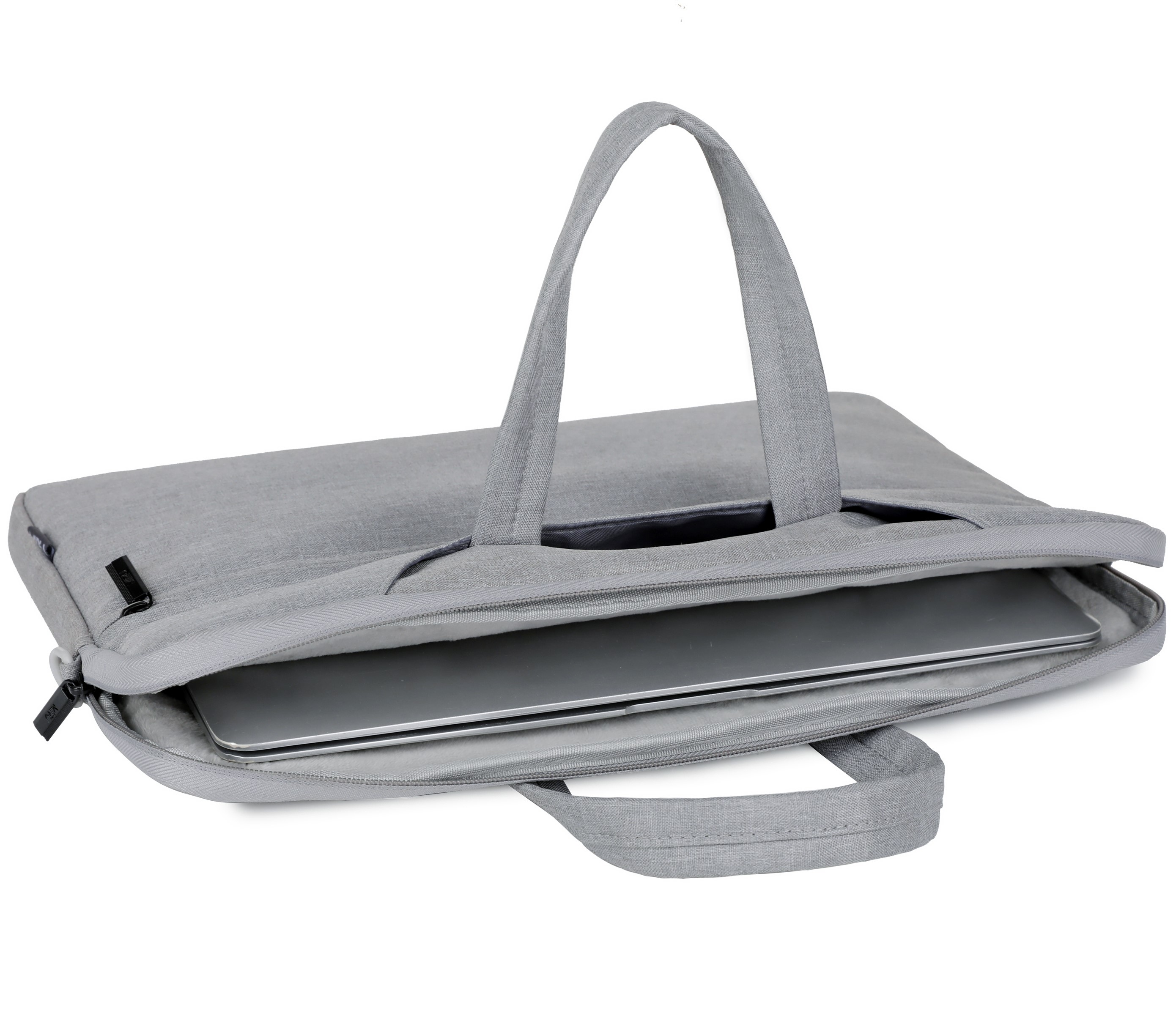 Сумка для ноутбука MIRU MLB-1044 Hiding 15.6" серый <серая, полиэстер, наличие наплечного ремня, подкладка - фланель, крепление для чемодана>