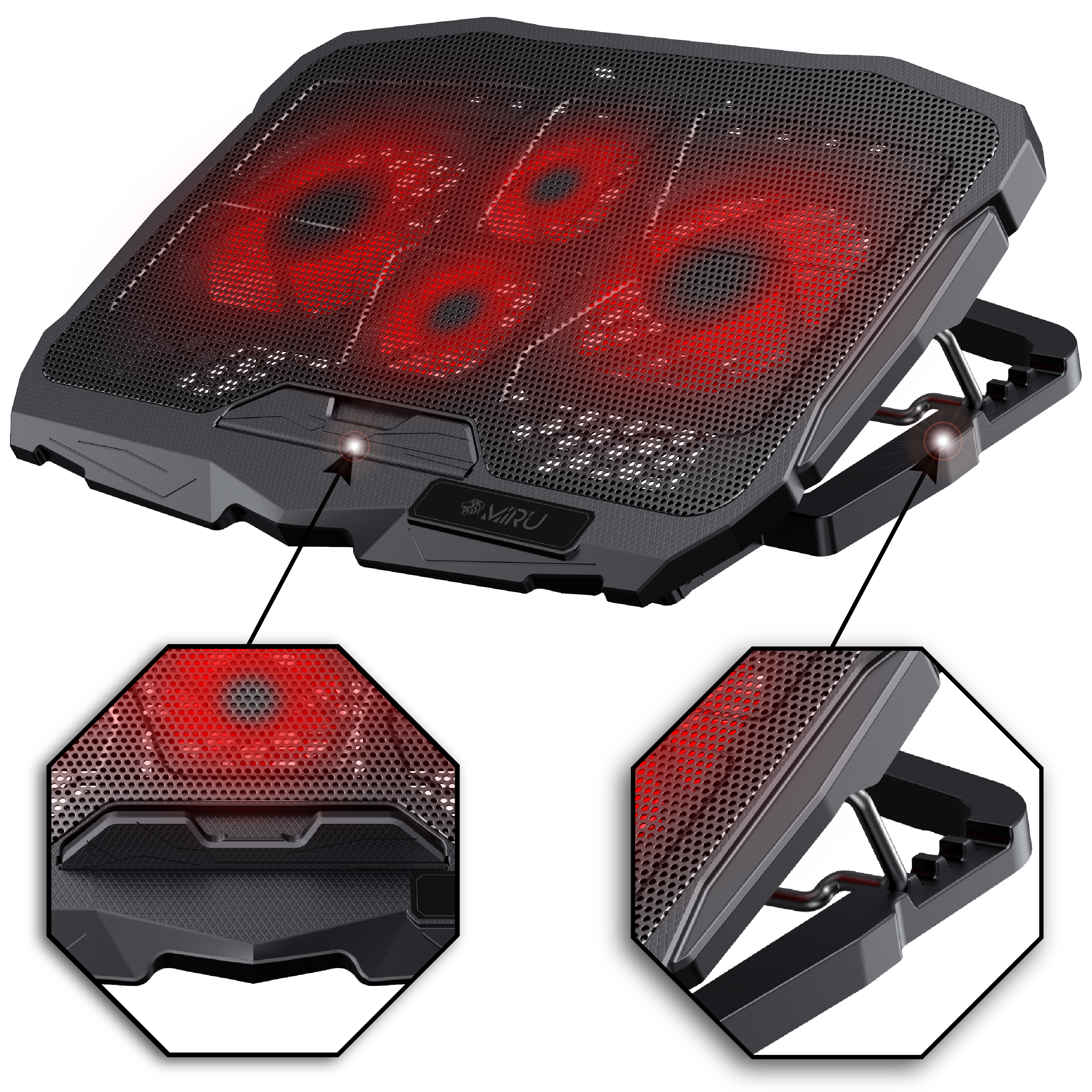 Подставка для ноутбука MIRU CP1701 Fouredness