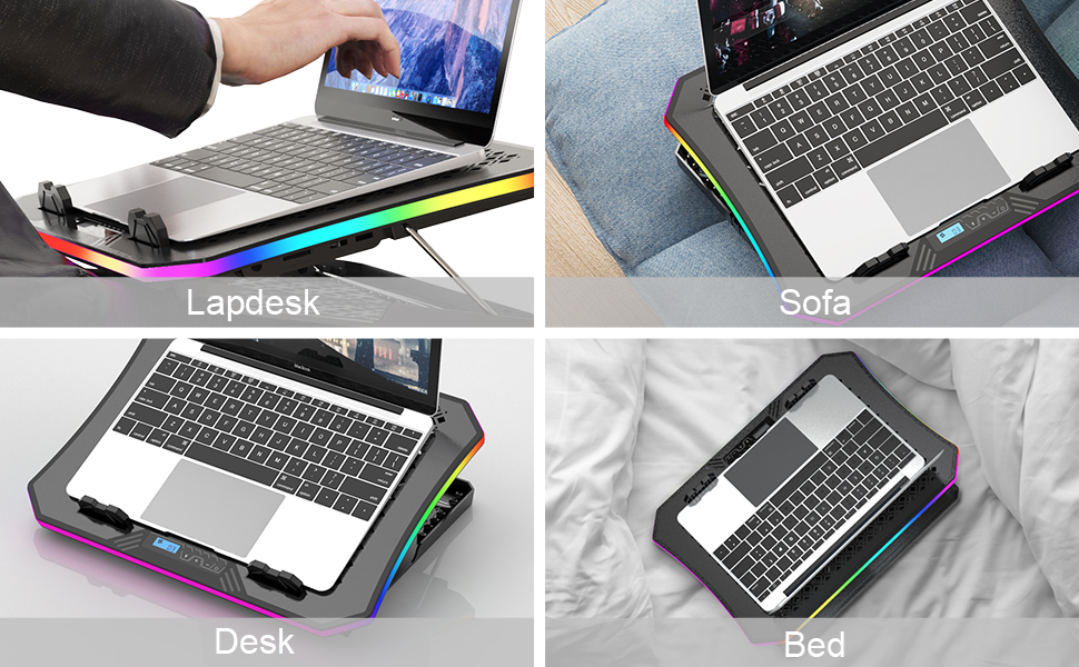 Подставка для ноутбука MIRU CP2003 Fanotrium RGB