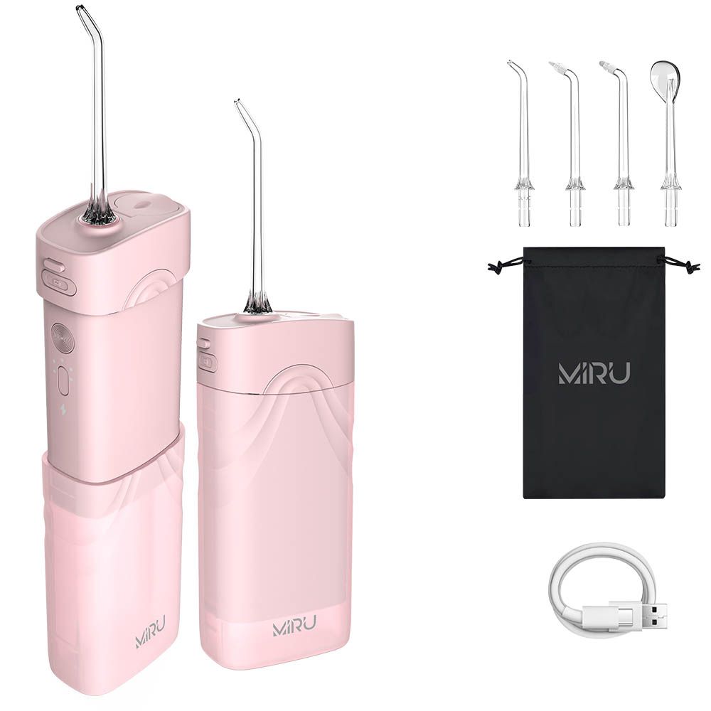 Ирригатор портативный мини для полости рта MIRU BIP-003 (розовый)