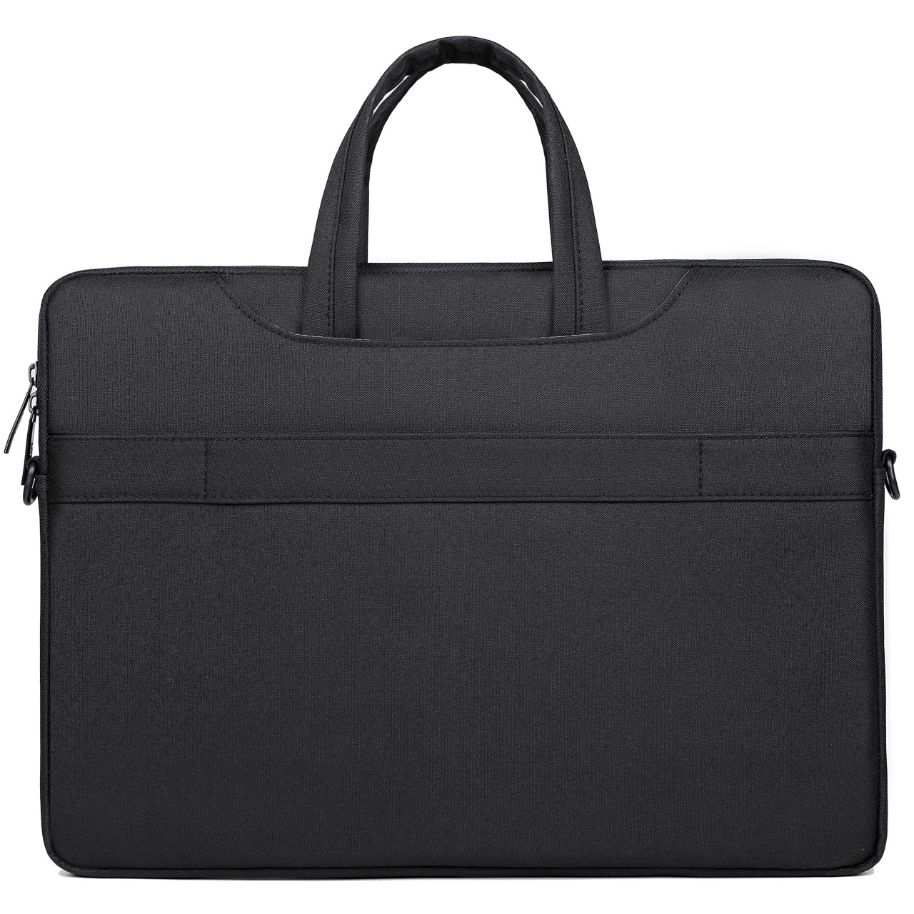 Сумка для ноутбука MIRU MLB-1043 Hiding 15.6" черный <черная, полиэстер, наличие наплечного ремня, подкладка - фланель, крепление для чемодана>