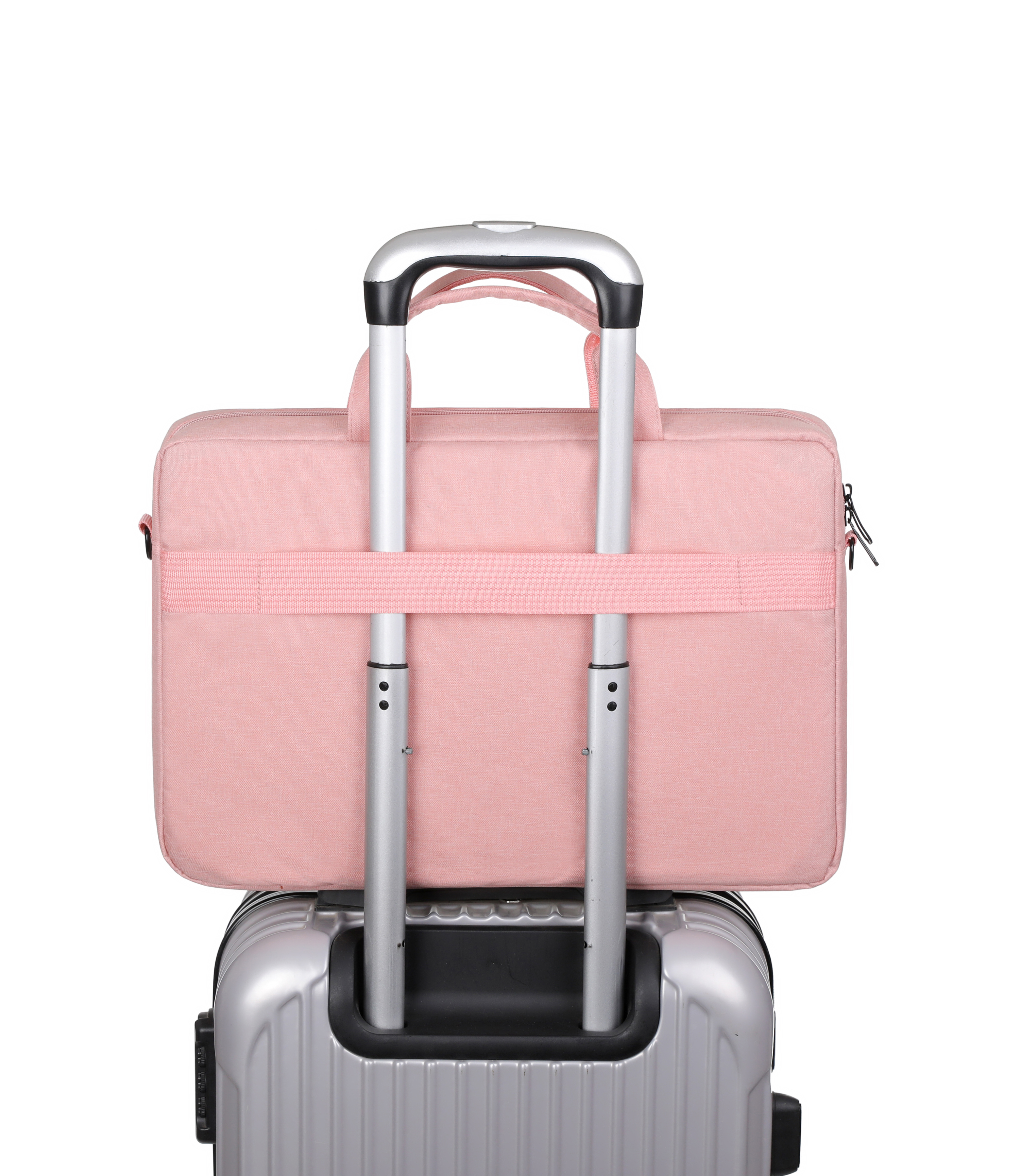 Сумка для ноутбука MIRU 1035 Elegance 15,6" розовый <розовая, внешний материал - полиэстер, подкладка - полиэстер>