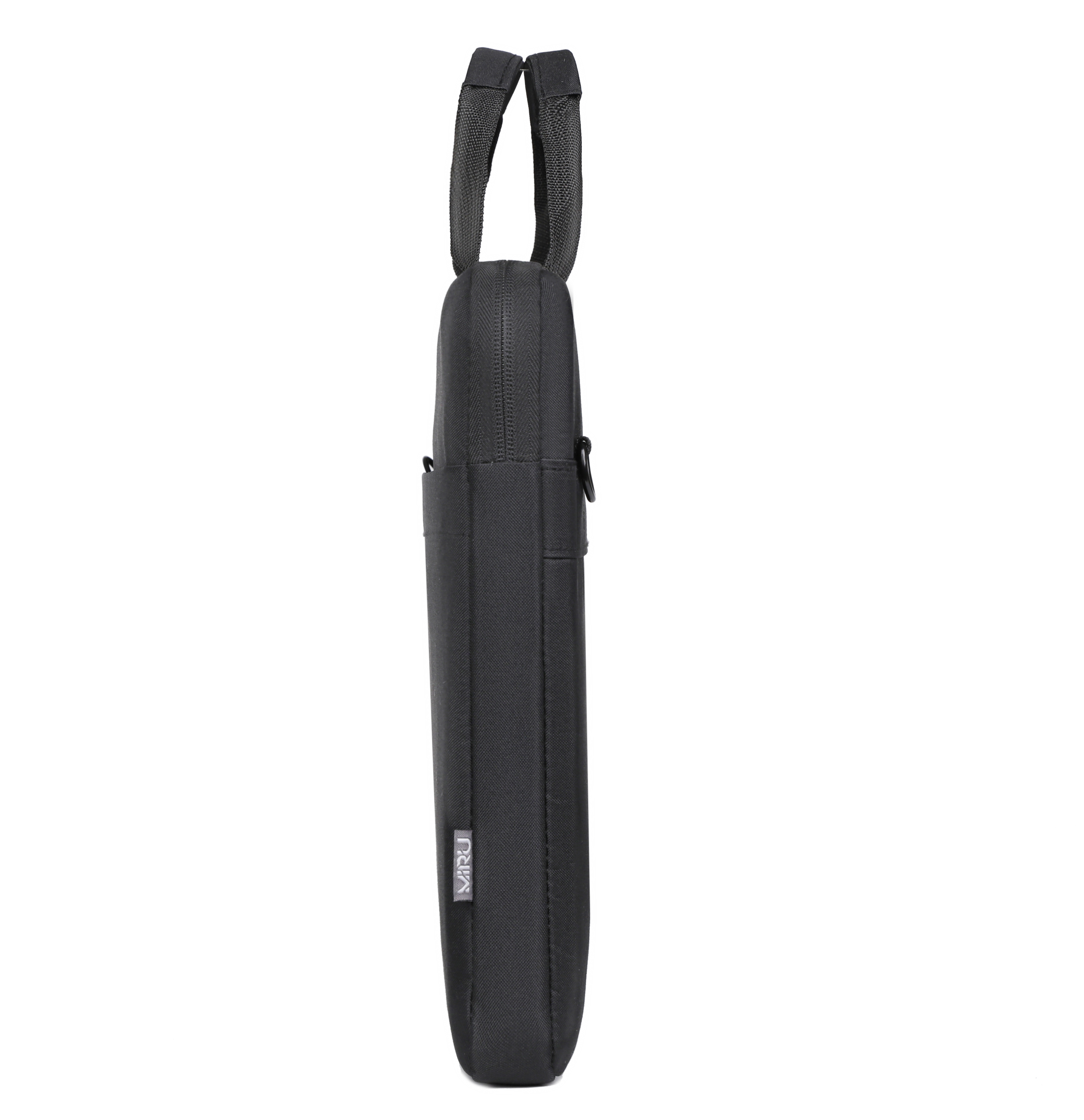 Сумка для ноутбука MIRU MLB-1048 Smartish 15.6" черный <черная, полиэстер, наличие наплечного ремня, подкладка - фланель, крепление для чемодана>