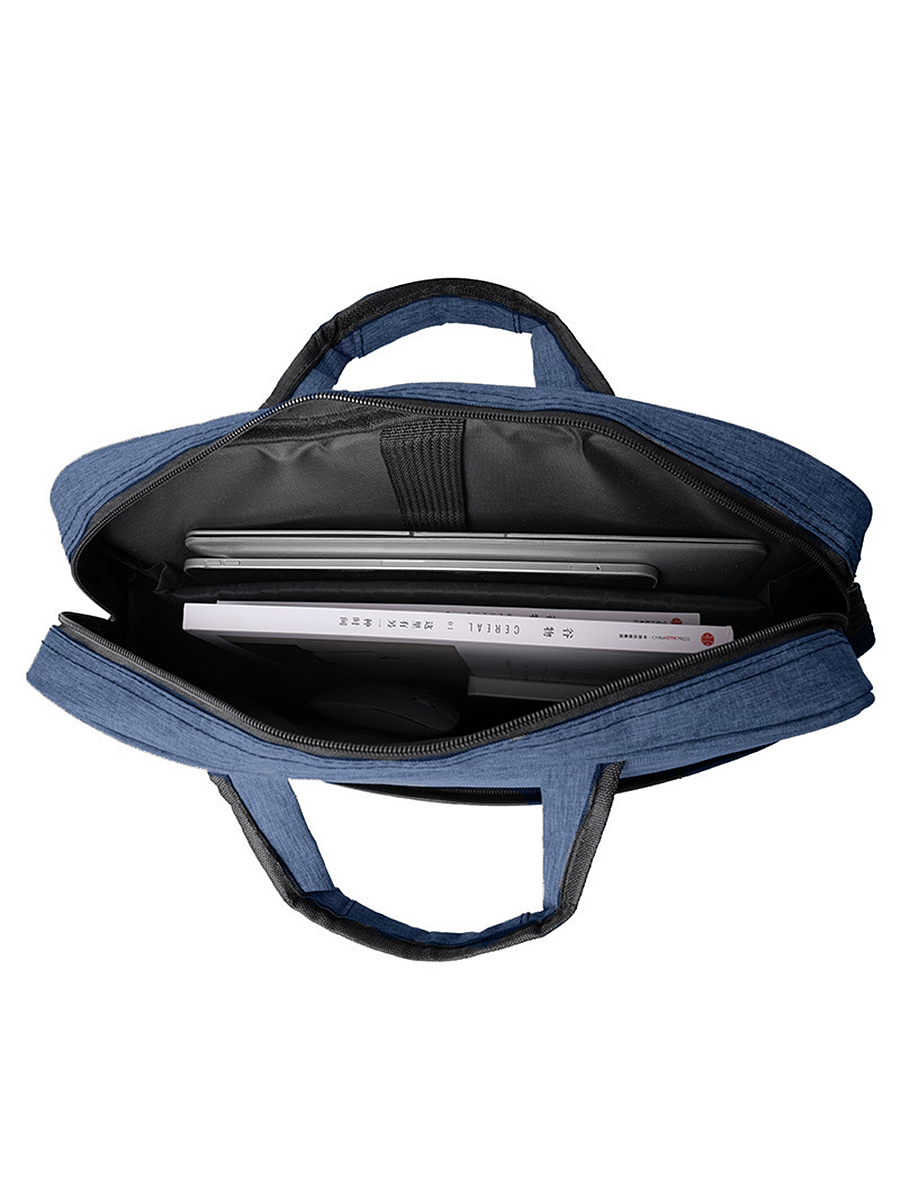 Сумка для ноутбука MIRU 1032 Large 17,3" синий <синяя, внешний материал - полиэстер, подкладка - полиэстер>