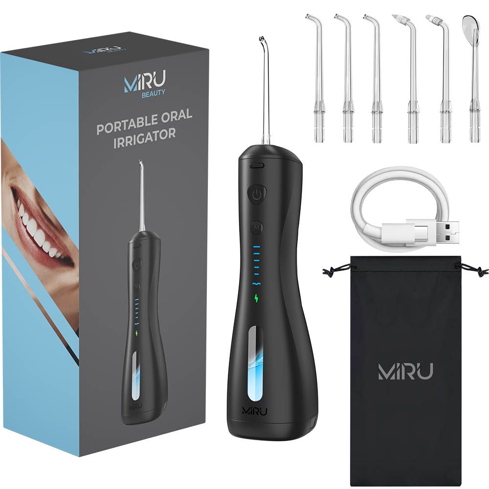 Ирригатор портативный для полости рта MIRU BIP-005(черный)